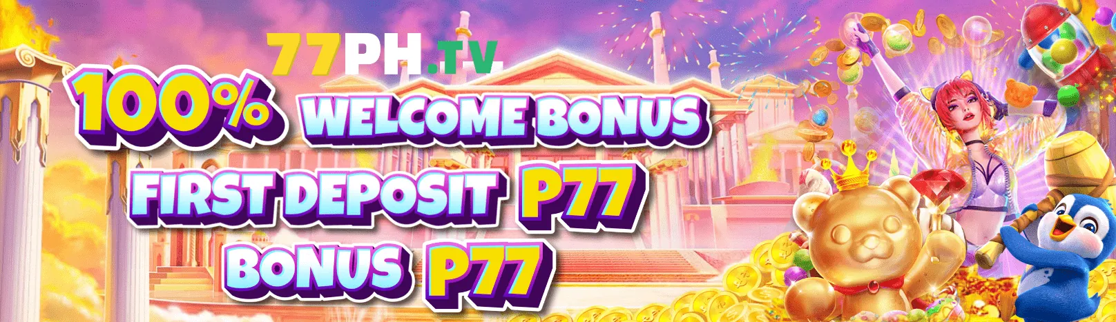 Hình ảnh chính Nổ Hũ rick88 casino với giải độc đắc và tiền vàng